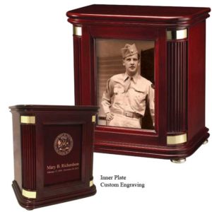 Picture Frame Chest, Custom Funeral Urn