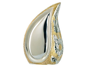 High Polished Teardrop Urn